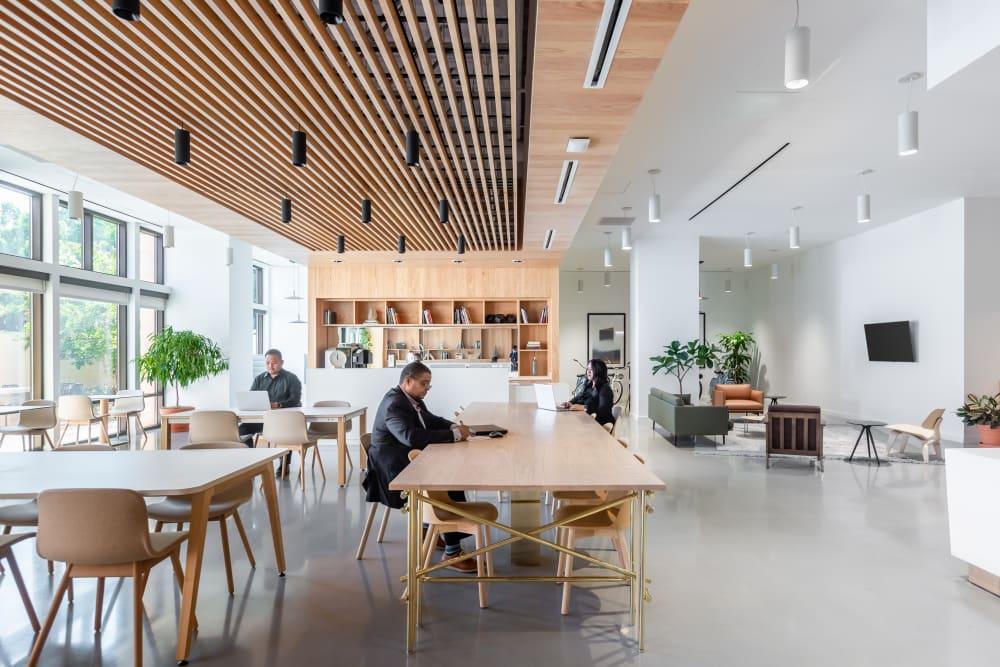 CA, Pasadena - Spaces Playhouse District - Photo 2 CA, Pasadena - Spaces Playhouse District office space - View 2 in Pasadena - internet, office_cleaning, breakout_areas