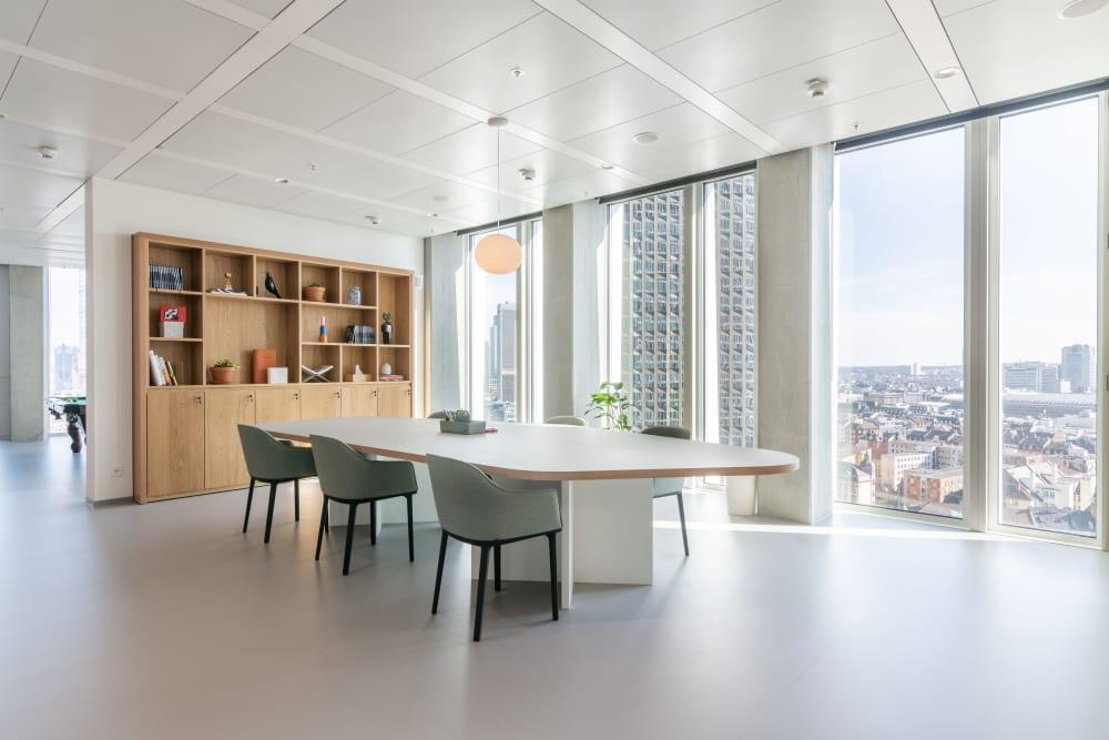 FRANKFURT, Spaces Tower One - Photo 4 FRANKFURT, Spaces Tower One office space - View 4 in Frankfurt am Main - internet, office_cleaning, breakout_areas