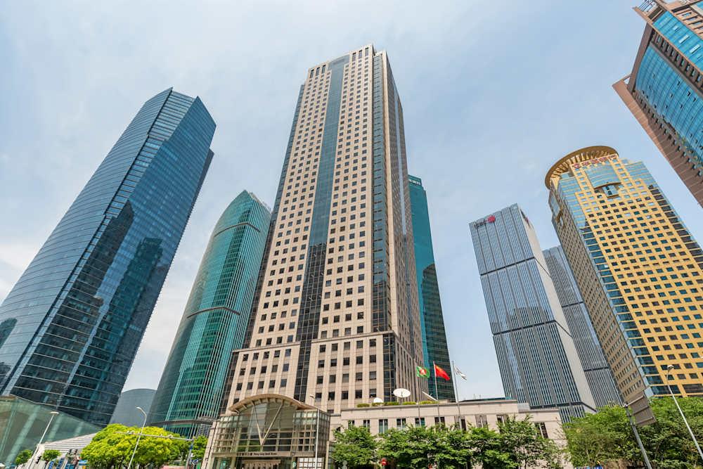 Shanghai, Hang Seng Bank Tower office space - View 5 in Pu Dong Xin Qu - internet, office_cleaning, breakout_areas