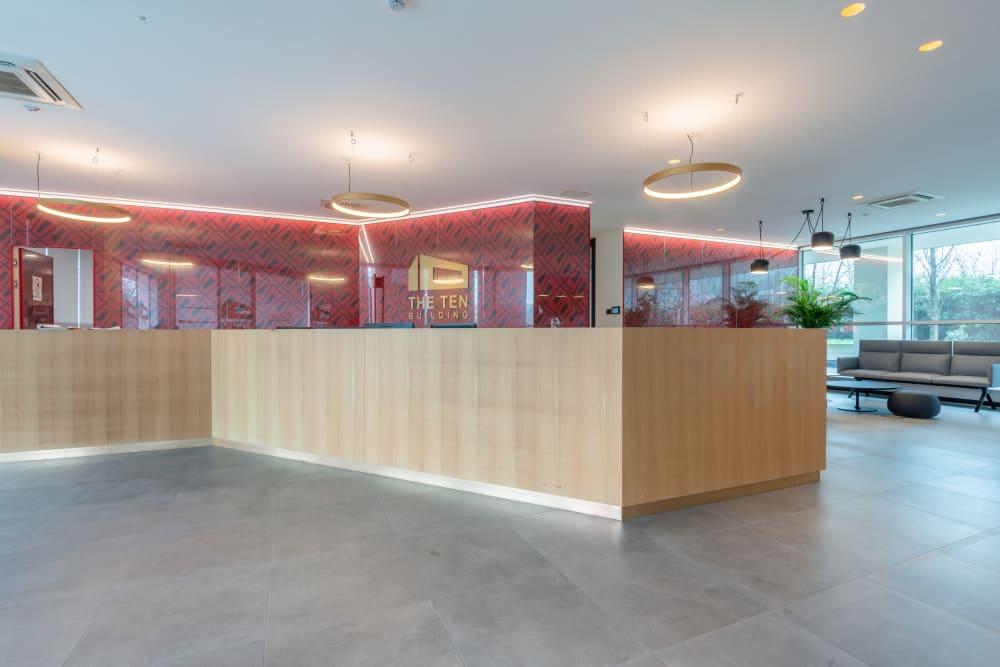 San Donato, Ten Building office space - View 2 in San Donato Milanese - internet, office_cleaning, breakout_areas