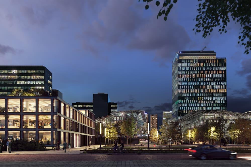 Amsterdam, Strawinskyhuis - Photo 2 Amsterdam, Strawinskyhuis office space - View 2 in Amsterdam - internet, office_cleaning, breakout_areas